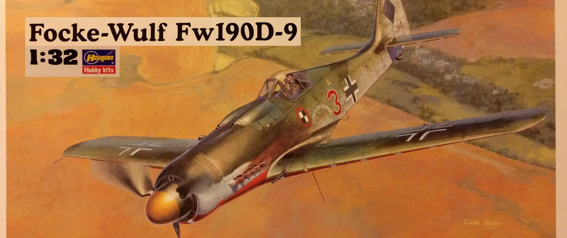 Box-Art des Bausatzes Focke-Wulf Fw 190 D-9